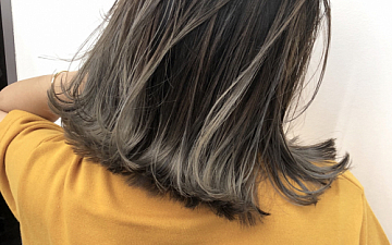 赤み0%カラー!!ハイグレージュ✖︎バレイヤージュ!!